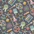 Colorful Pastels and Dark Gray Chemistry Science Lab Back to School Image