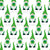 Pattern Of Gnomes, Saint Patrick's Day Gnomes, Clovers Image