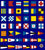 Naval Pattern, Signal Flags, Nautical Flags, Navy Blue Background Image