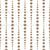 VERTICAL DOTTED STRIPES WITH OP ART EFFECT in gold on white. Bold modern Polka Dots as repeating circle motif with varied scale create a bold graphic look. Ideal for apparel, upholstery, gift wrap, interiors, sewing, and surface design projects. Image