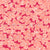 Peach Flurry on Raspberry- Large Scale Image