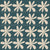 Modern Bloom in Cream on Teal Image