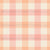 Peach Fuzz Peach Pearl Plaid - Peach Plethora - pink gingham Image