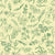 Wildflowers Line Art Green line art on butter yellow background.  Wildflowers Line Art Collection Image