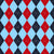 Argyle Pattern, Baby Blue Red Navy Blue, White Stitching Image