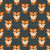 Cute Cartoon Baby Tiger on Asphalt Gray Wallpaper Image