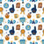 Father's Day Dad Appreciation Icons on White Image