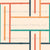 retro TILES AND VERTICAL LINES from RETRO GEOMETRIC collection 2 Image