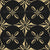 Large black gold geometric stars with stars in circles art deco style. Understated elegance with ornamental charm. The muted, elegant color palette lends a timeless and refined appearance. For modern interiors, textiles and wallpapers. Image