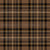 ★ 70s' BROWN TARTAN ★ Fabric / Collection : Plaid’s Not Dead – Classic Punk Prints By Borderlines Image