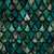 Natural Teal Dragon Scales for Wallpaper Image