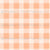 Gingham Plaid Check White Peachy Pastel Orange Classic Retro Blender Image