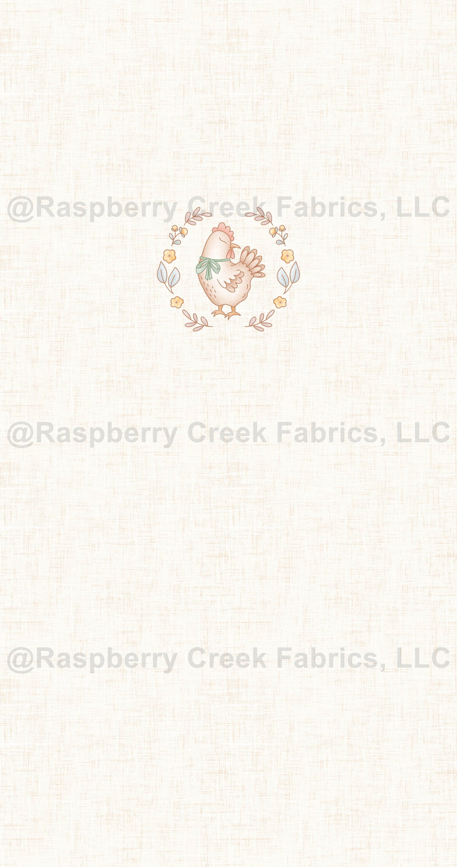 Farmyard Panel- Brown Chicken