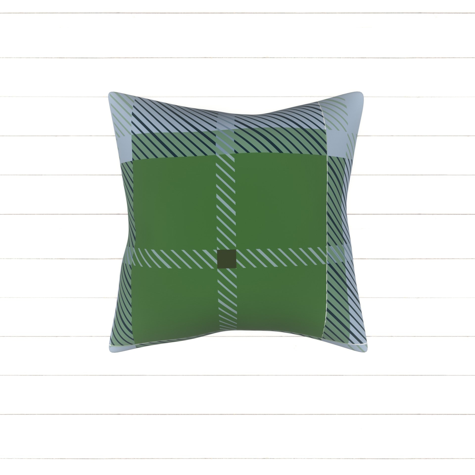 Tartan green Fabric, Raspberry Creek Fabrics