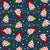 Christmas Tree Cakes Navy Image