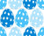 Pickleball Easter Egg Blue Image