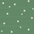 Cream Star Dots on Green Image
