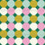 Happy retro Tiles spring green, mint, pink Geometric tiles pattern in fresh sping colors. Basic abstract pattern. Green shades and pink in vintage look. Image