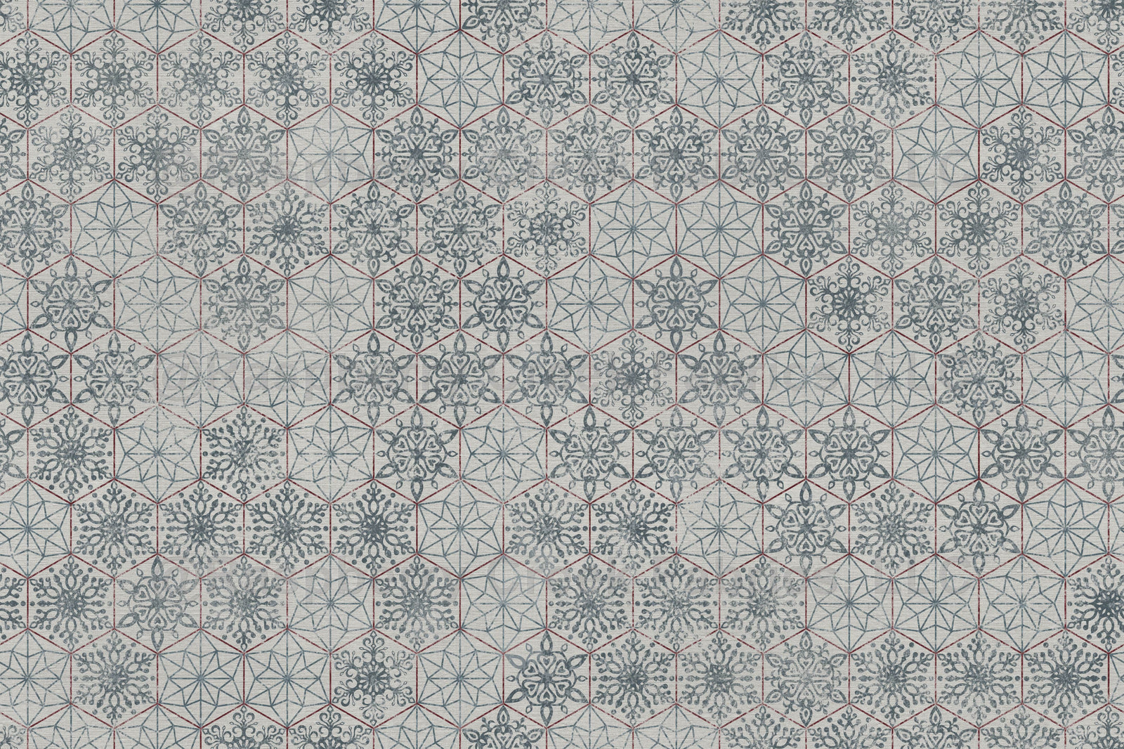 ice crystals - grey, blue