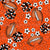 Football Cheer Bows and Pom Poms Cincinnati Bengals Orange and Black Image