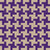 Houndstooth pattern, Purple and Cream Image