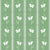 Vintage Cottagecore Stylized Flowers with Vertical Sage Green and White Stripes Wallpaper Image