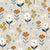 Wildflowers Blue, Wildflowers, meadow, cute dresses, Gender neutral clothing, Blue, cream, beige, Yellow, Orange, Sweet, Hand drawn, floral, spring Image