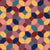 Simple Geometric moroccan tile style shapes vibrant multicolored Image