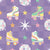 Disco Balls and Roller Skates on Purple Checkerboard! This design is part of my Disco at the Rol-a-Rink Collection, full of retro roller skate, disco ball and star patterns! Image