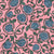 Renaissance Hydrangea Swirls in Pink and Light Blue Image