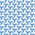 Houndstooth Pattern, Triskelion, Blue and White Image