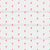 Halfdrop heart diagonal foulard in hand-drawn lineart – love leverage collection – white pink-orange – Fun modern twist on the classic heart dots in a valentines color palette. Spread some love. Image
