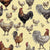 Chickens Textured Image