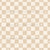 Checkers and Stars - Beige and Cream Image