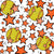 Team Spirit Softballs and Stars in Orange Image