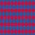 Red and Blue Bavaria Rhombus Diamond Flag Pattern Image