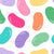 Colorful Jelly Beans Pastel Rainbow Easter Candy Image
