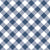 Country Blue diagonal plaid gingham - Love Blooms Collection Image