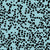 leopard faux skin on blue background for tropical friend collection Image