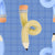 Pencils, whimsical, blue, plaid, yellow, light blue, fall, teachers, school, back to school, boys, girls Image