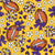 Football Cheer Bows Minnesota Vikings Colors Image