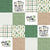 Plant Lady//Tan & Green - Wholecloth Cheater Quilt Image