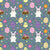 Spring Easter Egg Hunt on Blue Image