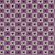 Faux Knitted Wool Comforting Country Warm Nordic Hygge Style Hearts Purple Checks White Violet Image