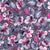 Gloria Watercolor Floral - Pink, Magenta, Gray on Gray Image