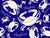 Maryland Blue Crabs on Coastal Navy, Maryland Nautical by Cassy's Color Creations Image