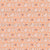 LOVE All Over Typography with Hearts in Beige on Peach Image