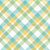 diagonal plaid / yellow green blue Image