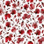 Poppy Skies Watercolor Red Flowers on White, Poppy Skies Collection by The Enchanted Easel Image
