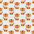 Cute Cartoon Baby Tiger on Pale Gray Image